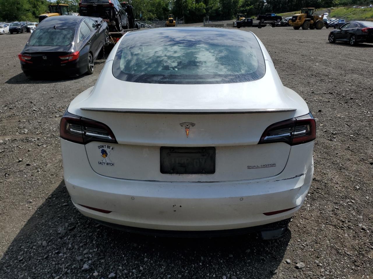 2022 Tesla Model 3 VIN: 5YJ3E1EC1NF105257 Lot: 69179015