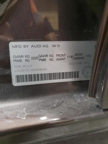 2013 AUDI A4 PREMIUM PLUS  