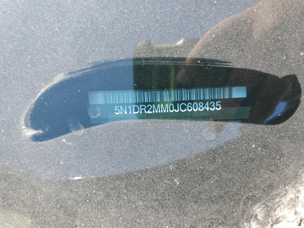 2018 Nissan Pathfinder S VIN: 5N1DR2MM0JC608435 Lot: 69215205