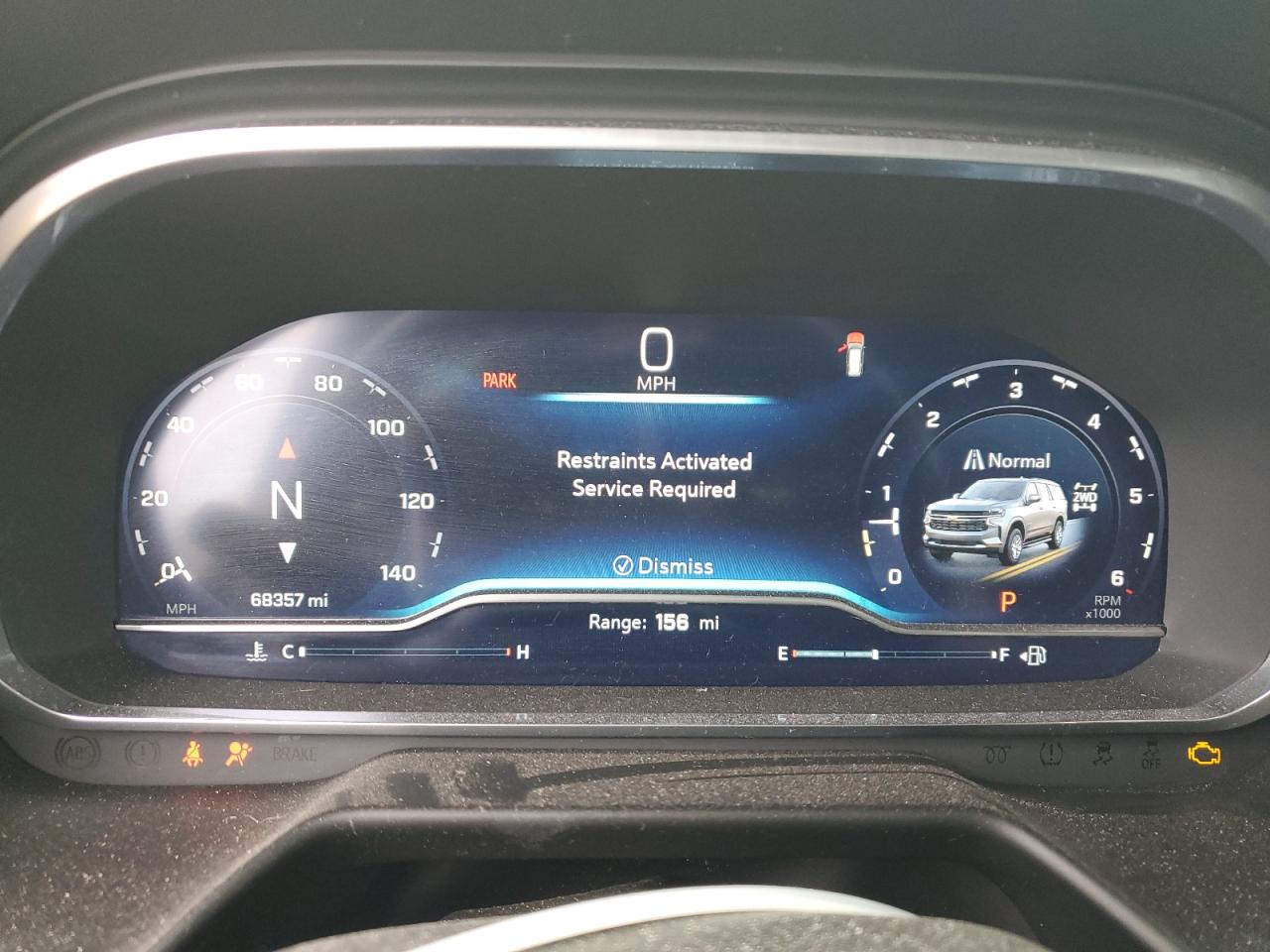 2022 Chevrolet Tahoe K1500 Lt VIN: 1GNSKNKD6NR174018 Lot: 69866445