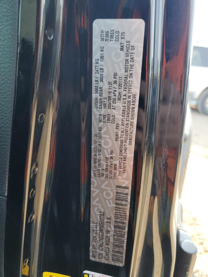 2021 Jeep Wrangler Unlimited Sport VIN: 1C4HJXDG3MW590763 Lot: 67635435
