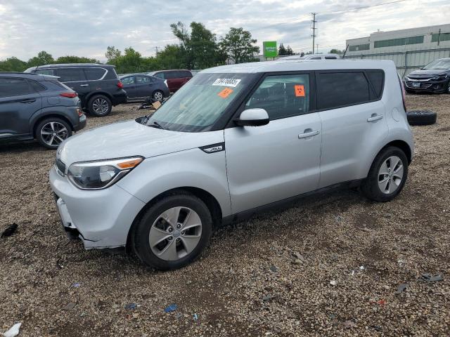  KIA SOUL 2016 Серебристый