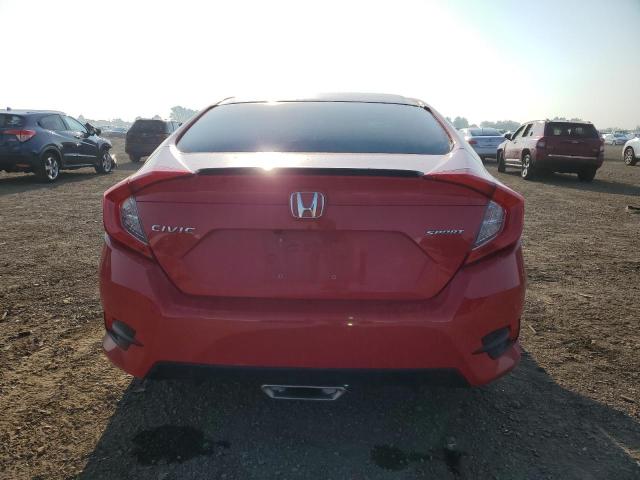  HONDA CIVIC 2021 Красный
