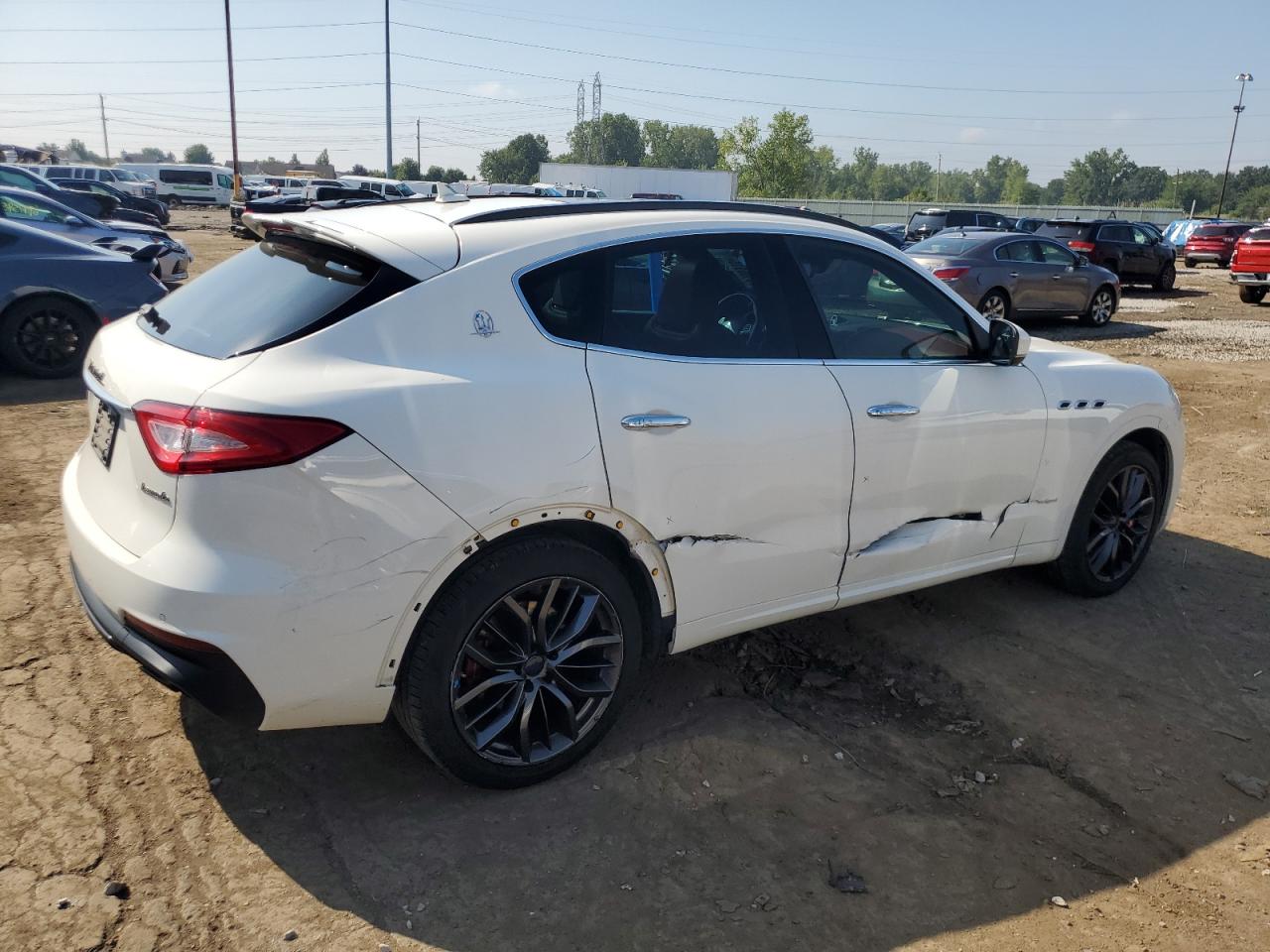 2019 Maserati Levante S Sport white null gas ZN661YUS4KX328354 photo #4