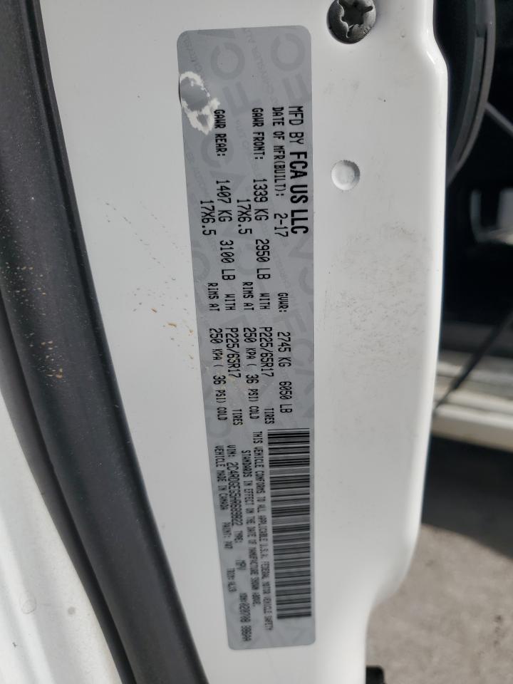 2017 Dodge Grand Caravan Gt VIN: 2C4RDGEG5HR689822 Lot: 71000525