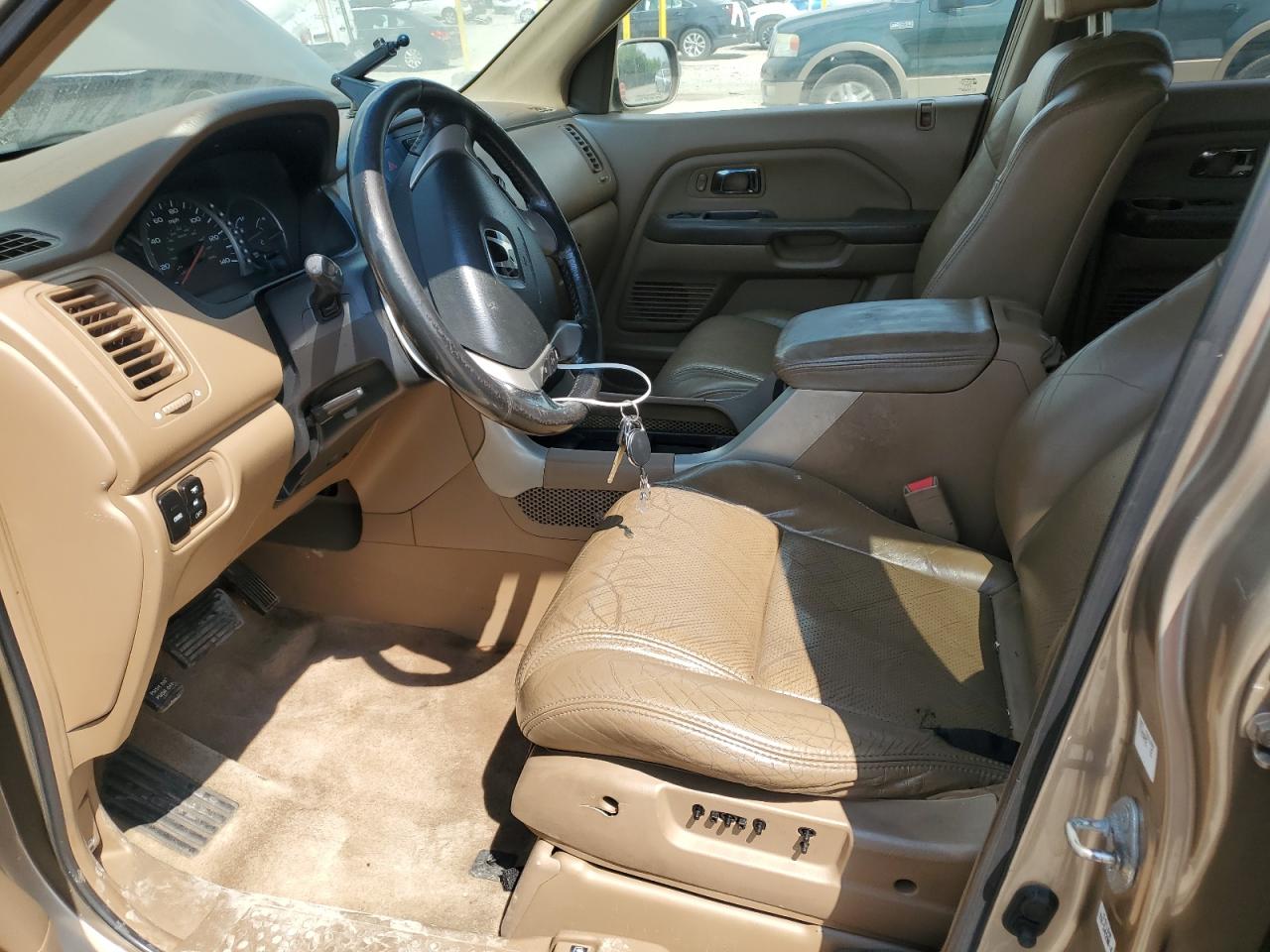 2004 Honda Pilot Exl VIN: 2HKYF18554H586520 Lot: 84750155