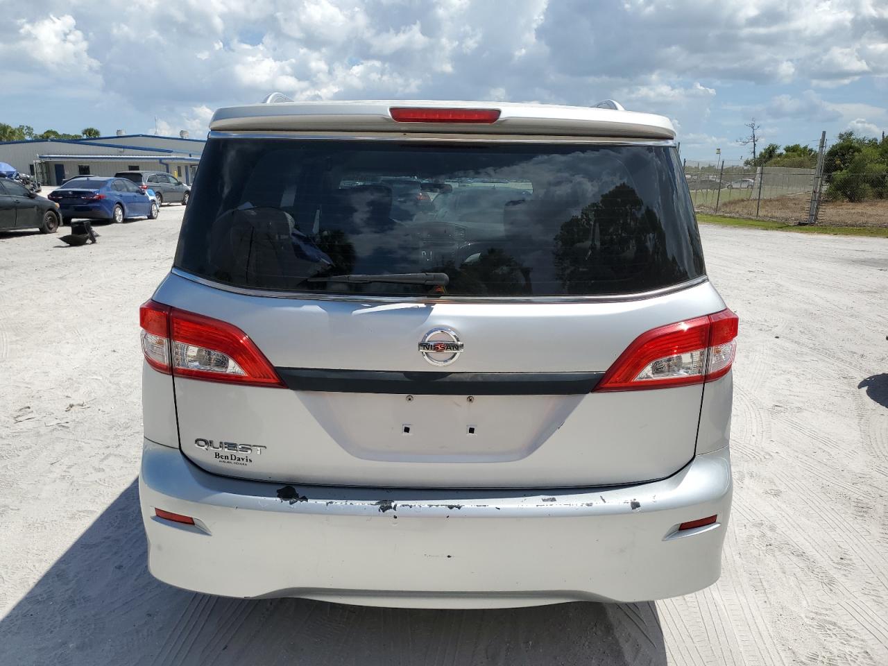 2014 Nissan Quest S VIN: JN8AE2KP7E9102706 Lot: 67444435