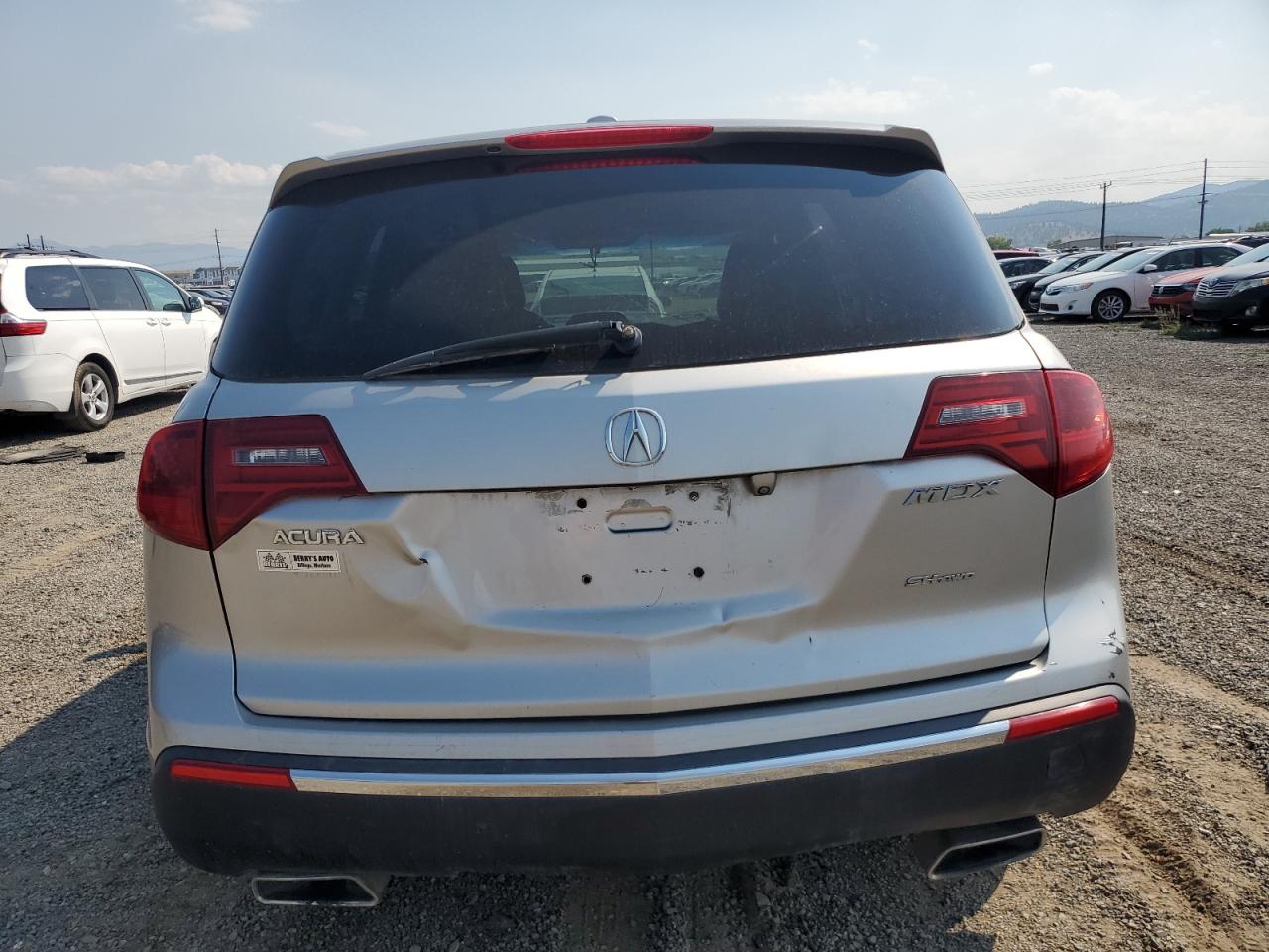 2012 Acura Mdx Advance VIN: 2HNYD2H62CH001527 Lot: 69628855