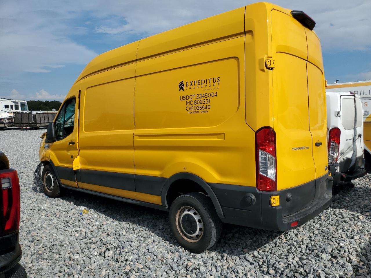 2020 Ford Transit T-250 yellow null gas 1FTBR1X89LKA56852 photo #3