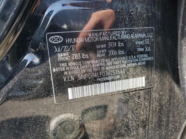 2018 HYUNDAI ELANTRA SE