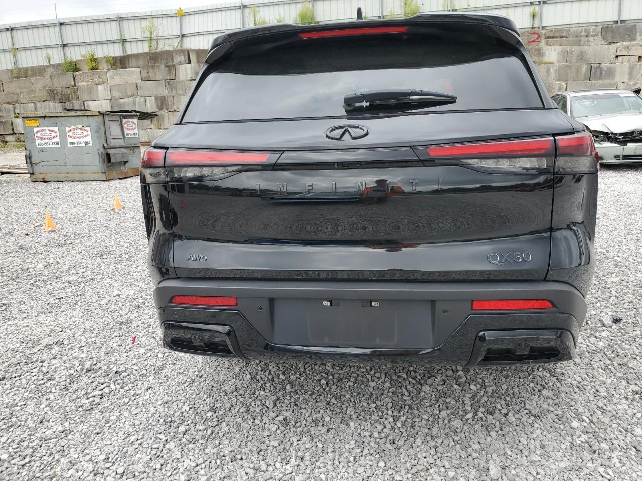 2023 Infiniti Qx60 Luxe VIN: 5N1DL1FS5PC355418 Lot: 69850105