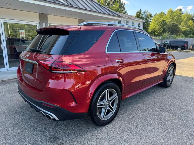  MERCEDES-BENZ GLE-CLASS 2021 Czerwony