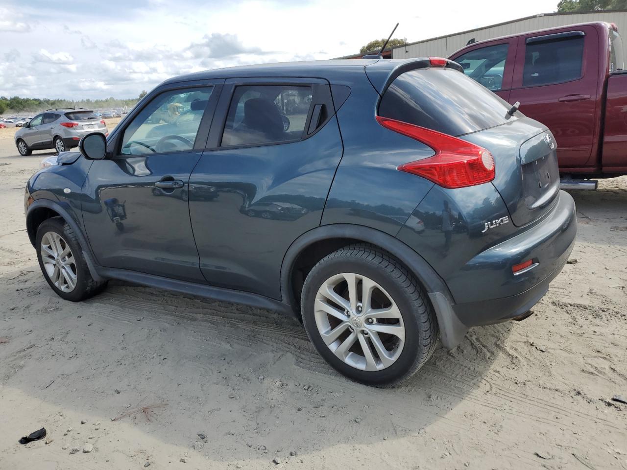 2013 Nissan Juke S green suv gas JN8AF5MV7DT213381 photo #3