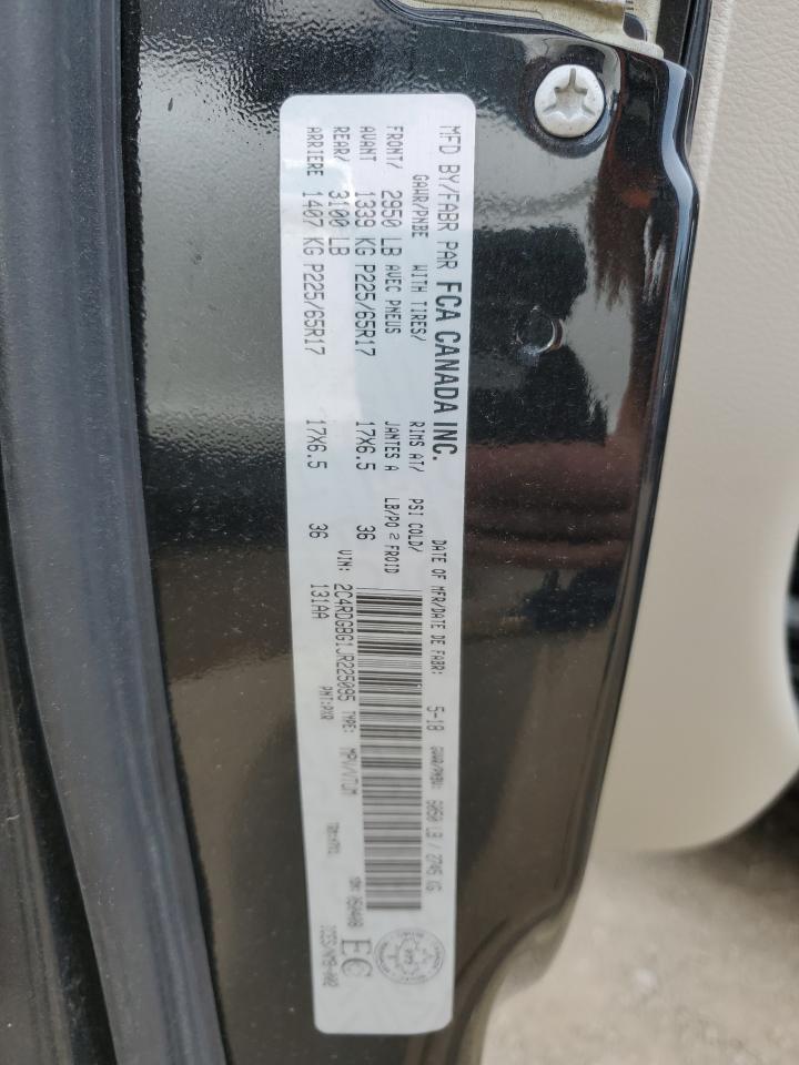 2018 Dodge Grand Caravan Se VIN: 2C4RDGBG1JR225095 Lot: 67862035