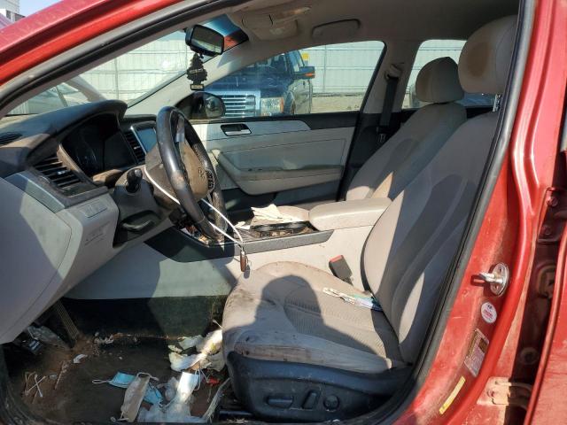  HYUNDAI SONATA 2019 Красный