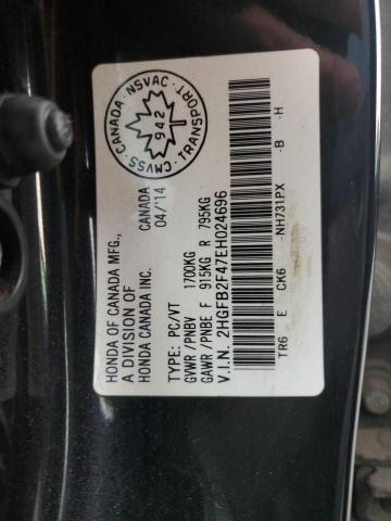 2014 HONDA CIVIC LX  