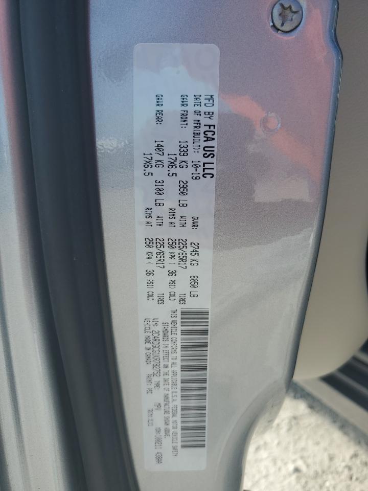 2019 Dodge Caravan VIN: 2C4RDGCG1KR782752 Lot: 69779755