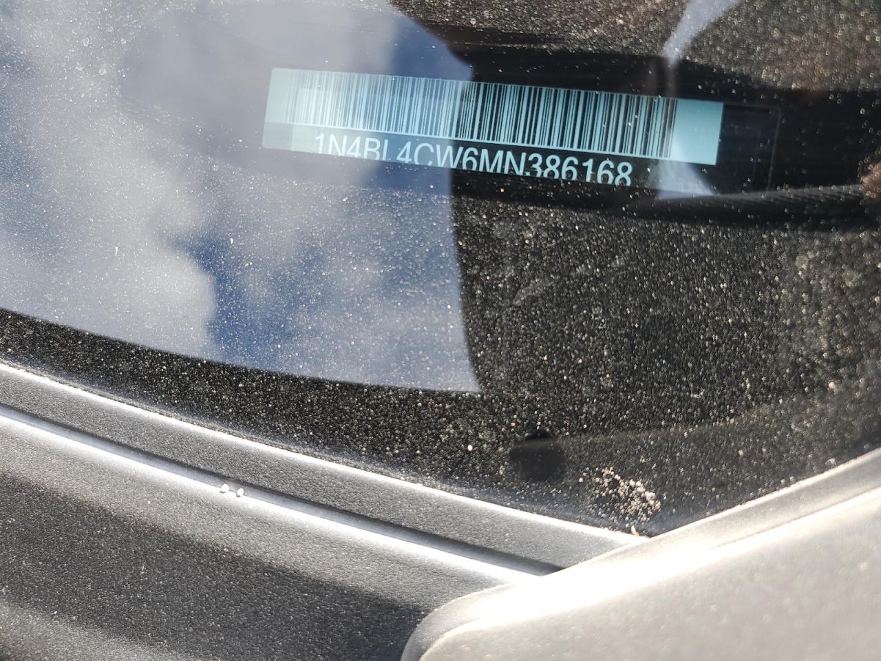 1N4BL4CW6MN386168 2021 Nissan Altima Sr