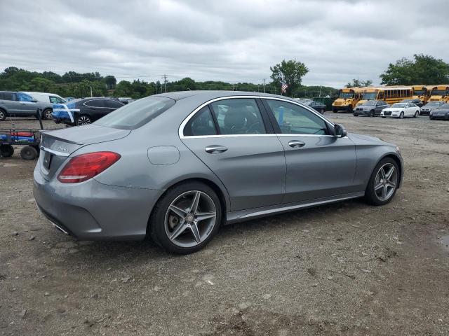  MERCEDES-BENZ C-CLASS 2016 Серебристый