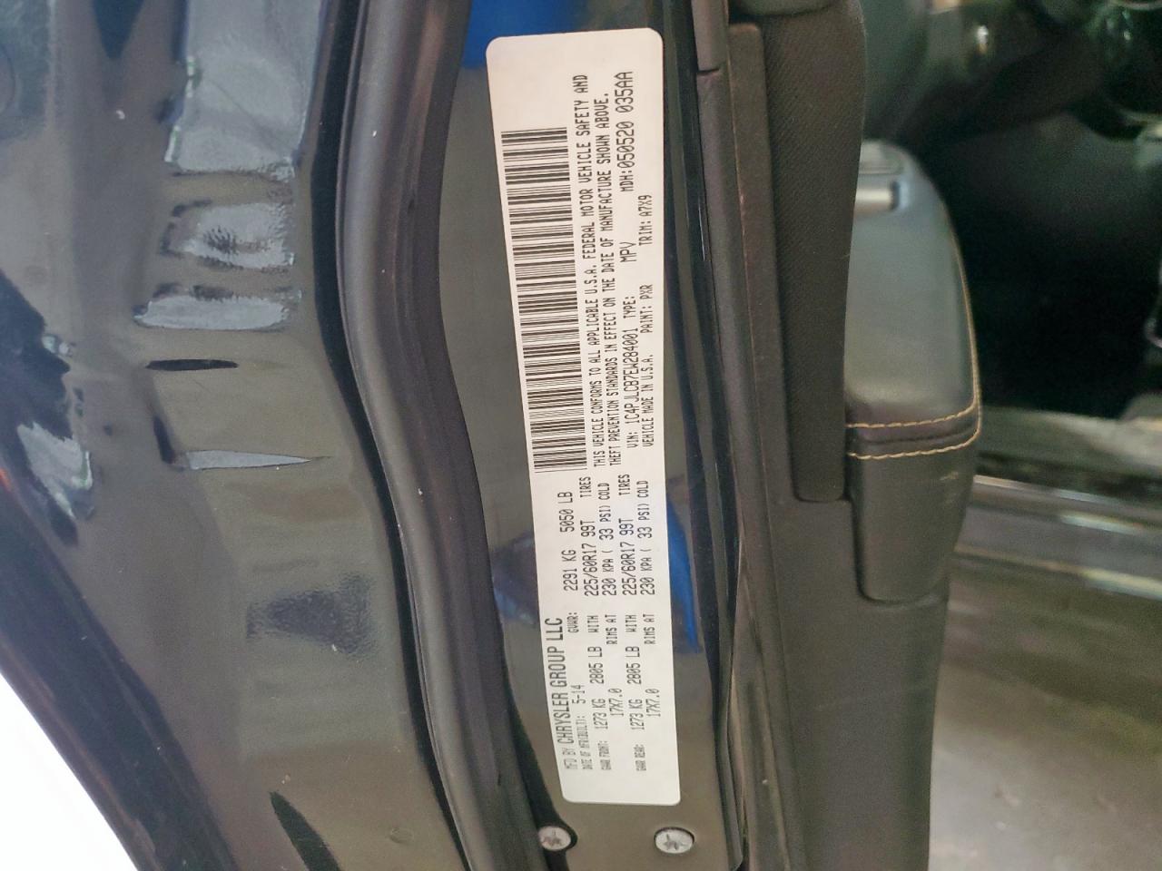 2014 Jeep Cherokee Latitude VIN: 1C4PJLCB7EW284001 Lot: 70534175