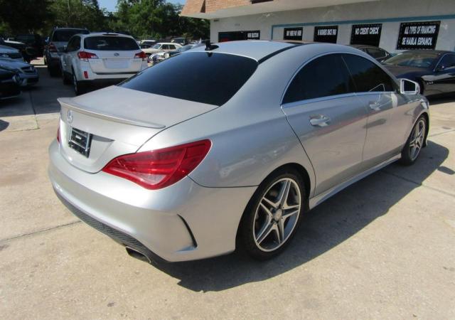 Sedans MERCEDES-BENZ CLA-CLASS 2014 Silver