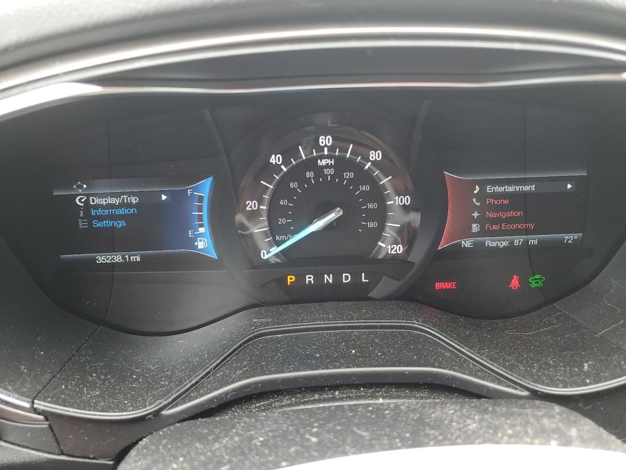 2019 Ford Fusion Se VIN: 3FA6P0LU3KR263967 Lot: 54028245