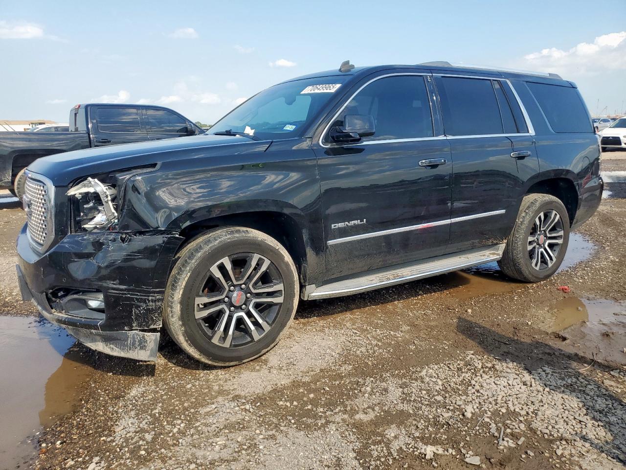 2015 GMC Yukon Denali black null gas 1GKS2CKJ1FR153876 photo #1