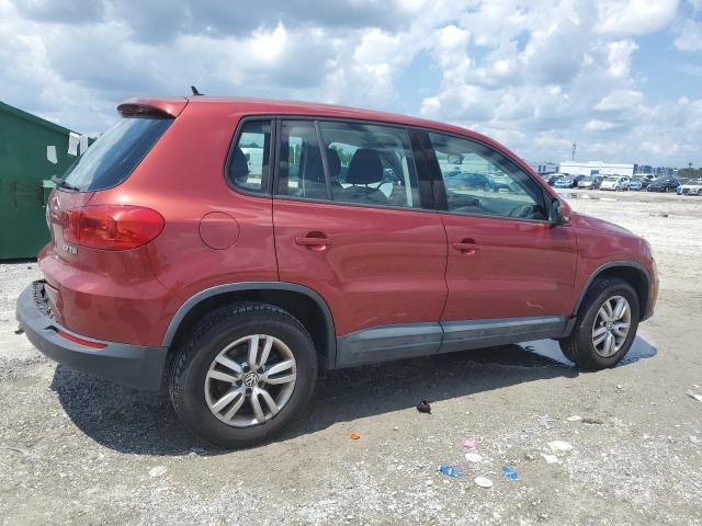  VOLKSWAGEN TIGUAN 2014 Czerwony