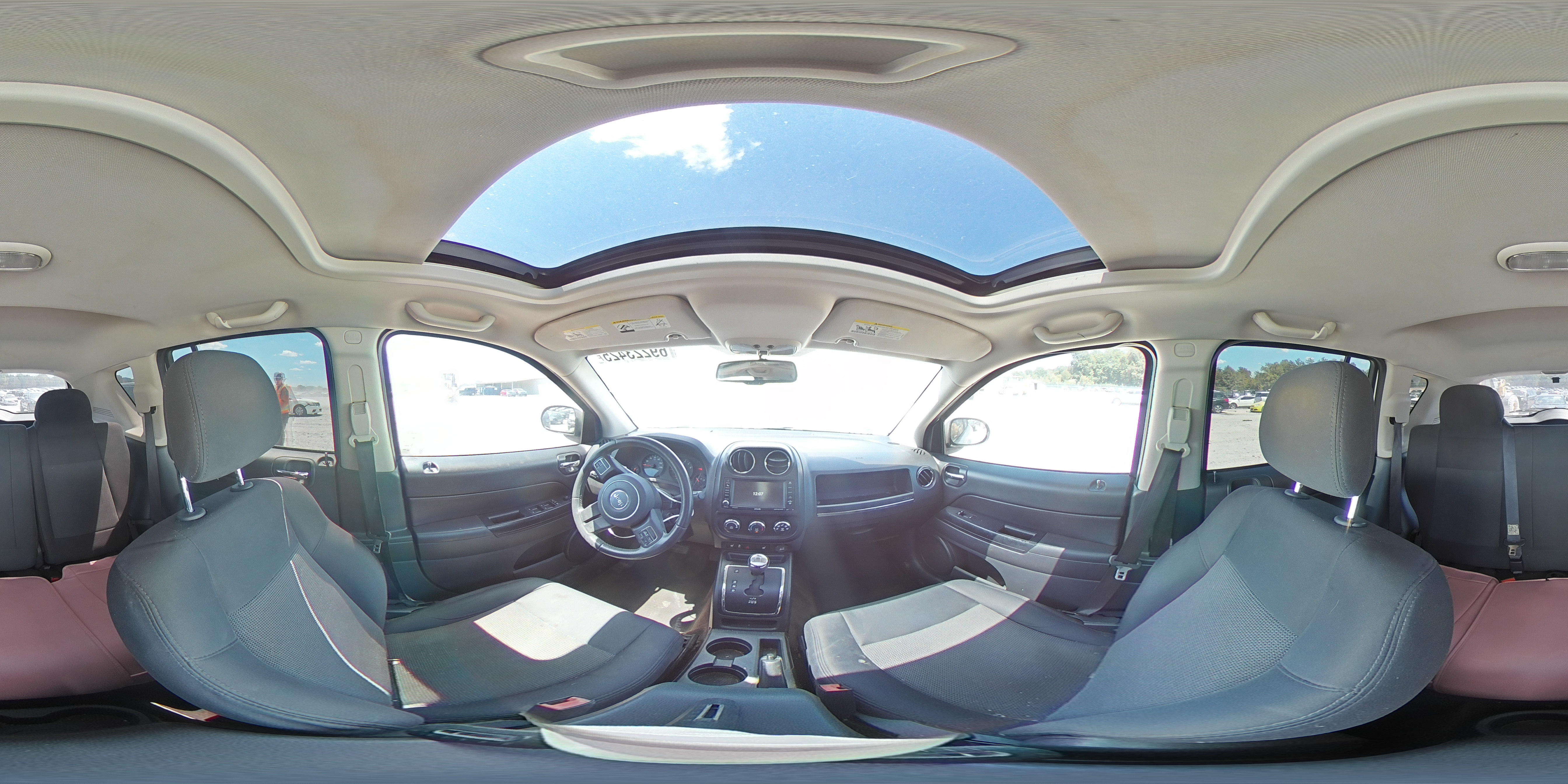 2013 Jeep Compass Latitude VIN: 1C4NJDEB3DD222308 Lot: 69223425