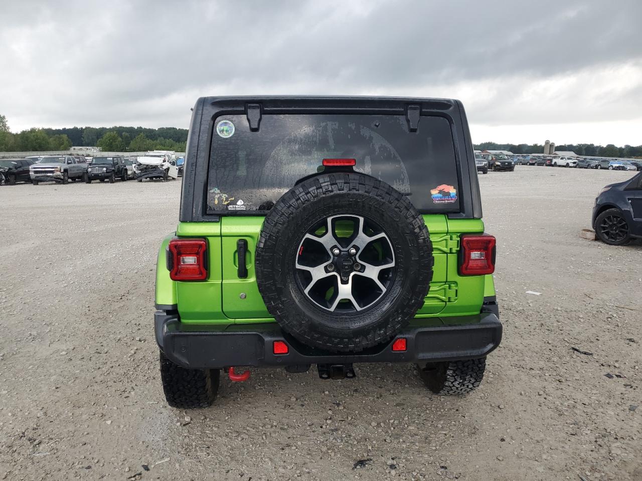 2019 Jeep Wrangler Unlimited Rubicon VIN: 1C4HJXFG6KW581615 Lot: 70401975