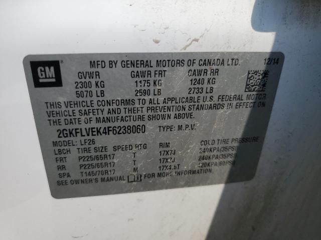 2015 GMC TERRAIN SLE  