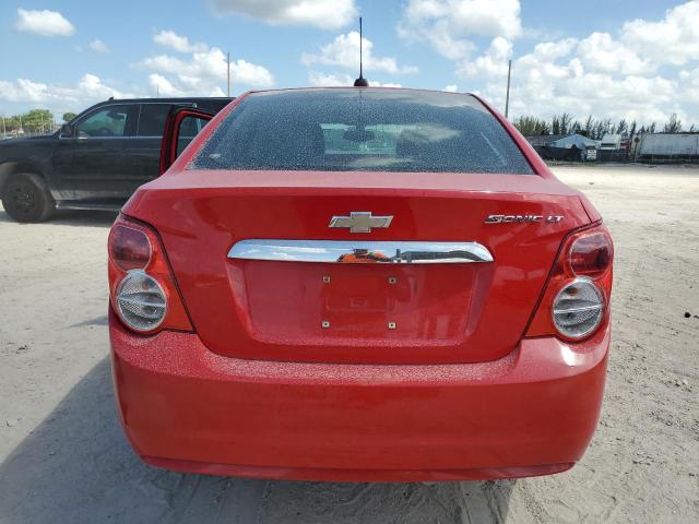  CHEVROLET SONIC 2016 Red
