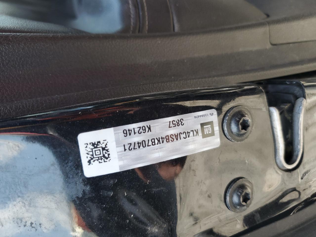 2019 Buick Encore Preferred VIN: KL4CJASB4KB704721 Lot: 68293285