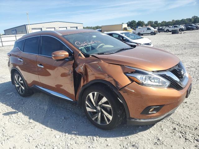  NISSAN MURANO 2015 Pomarańczowy