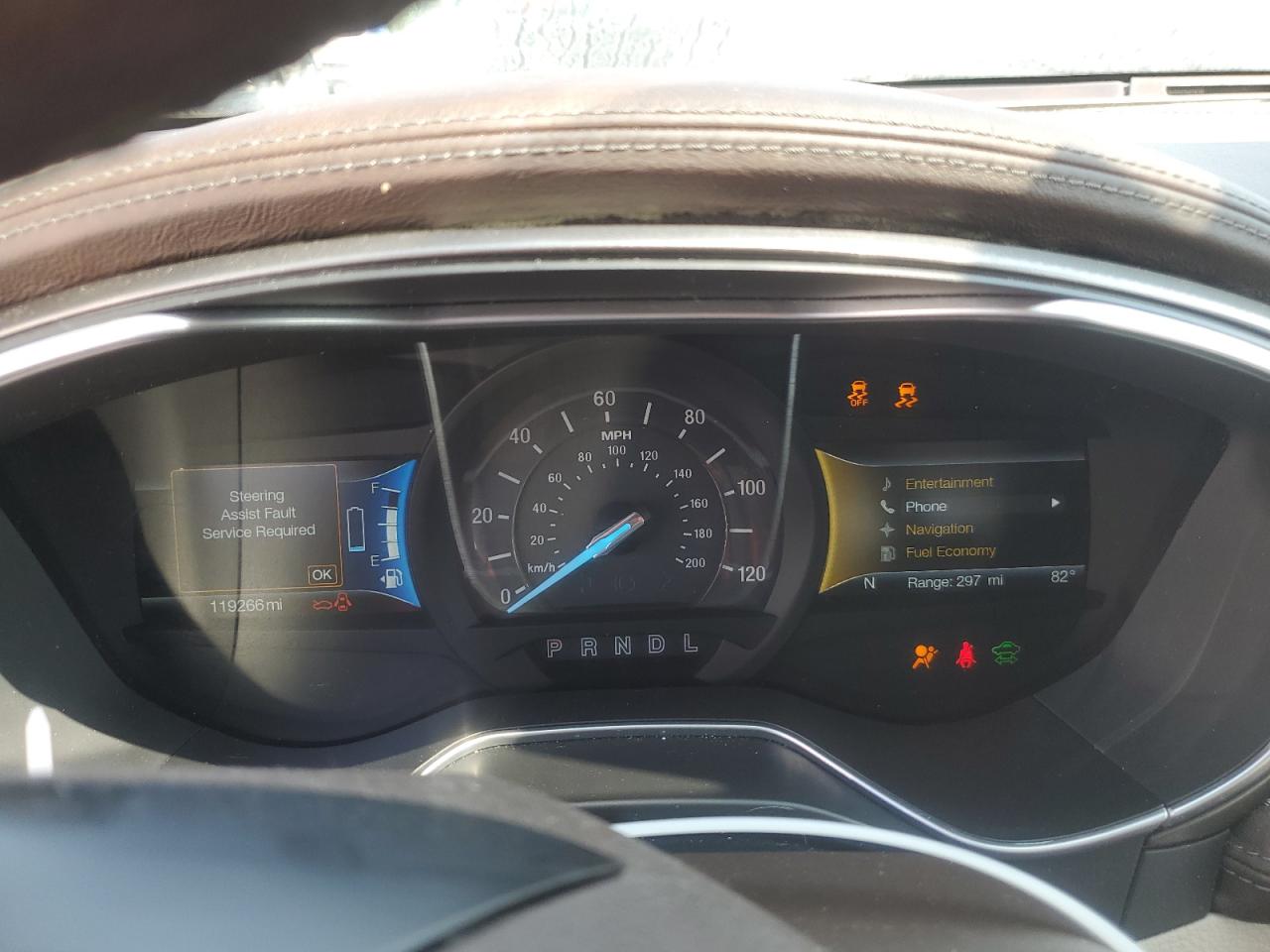 2017 Ford Fusion Titanium Phev VIN: 3FA6P0SU0HR127709 Lot: 66604365