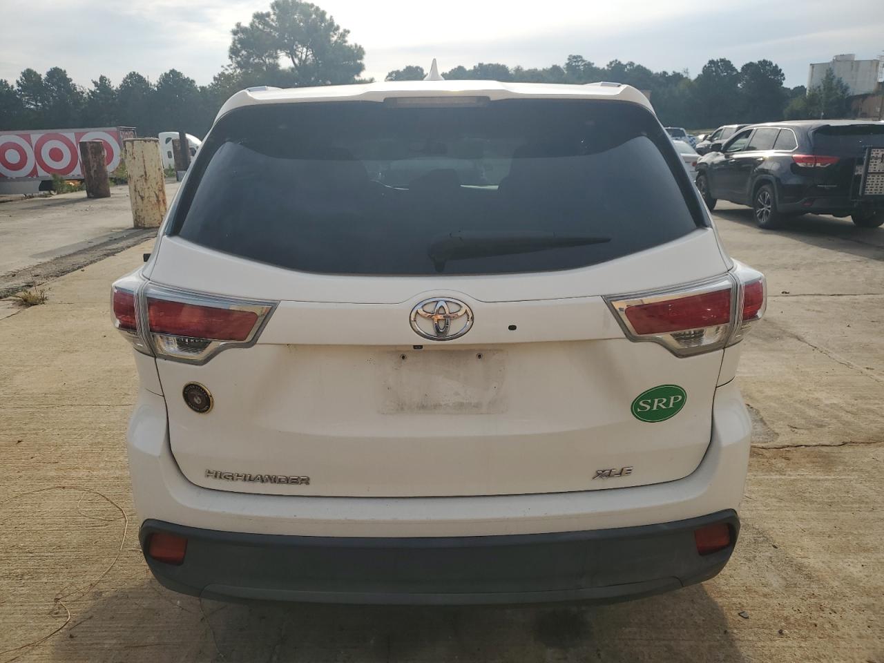 2014 Toyota Highlander Xle VIN: 5TDKKRFH3ES031302 Lot: 70695435