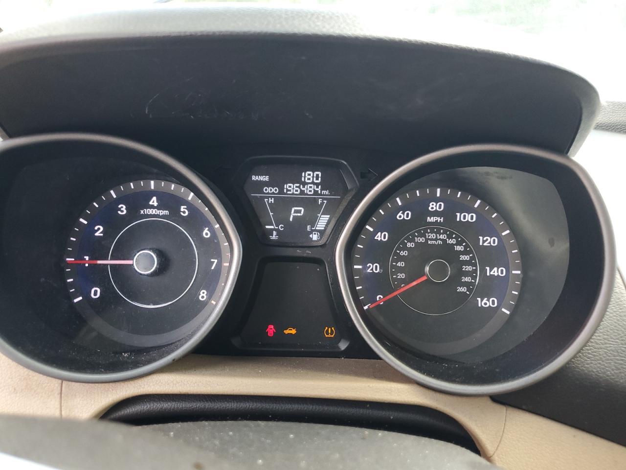 2013 Hyundai Elantra Gls VIN: 5NPDH4AE5DH323495 Lot: 69135195