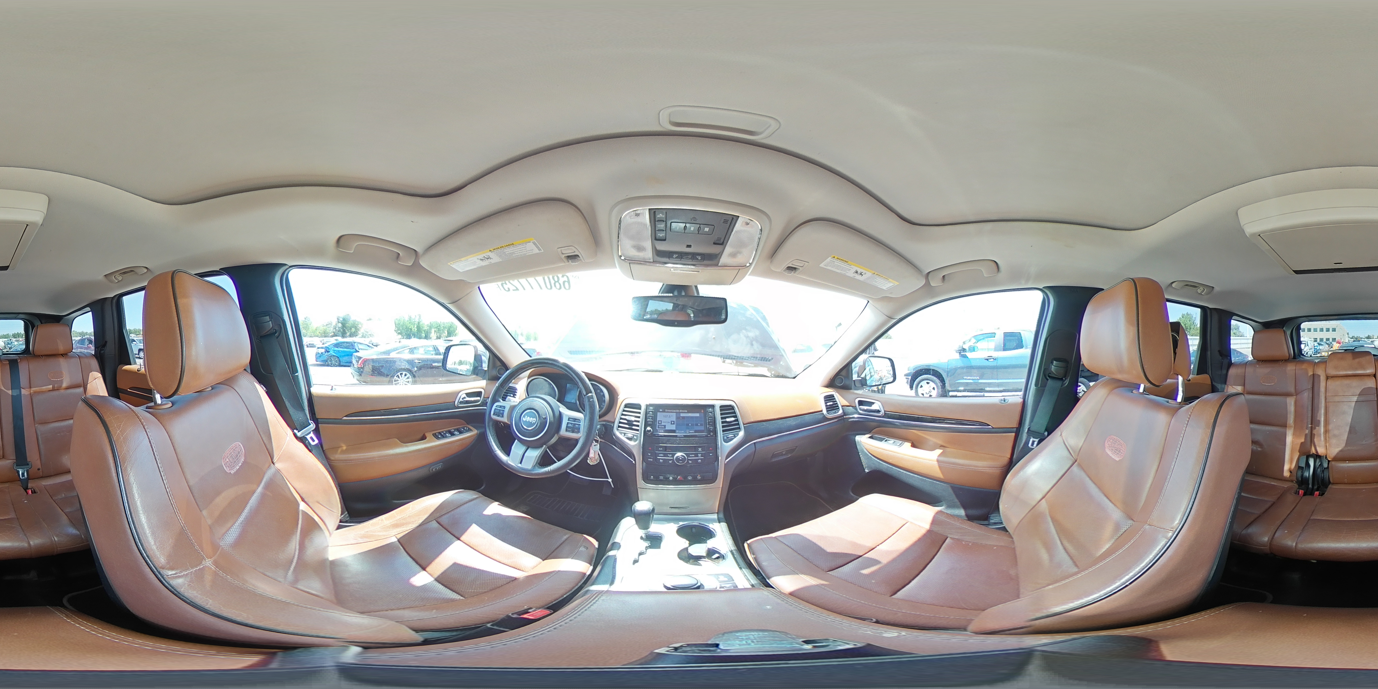 2013 Jeep Grand Cherokee Overland VIN: 1C4RJFCT6DC587323 Lot: 68077725