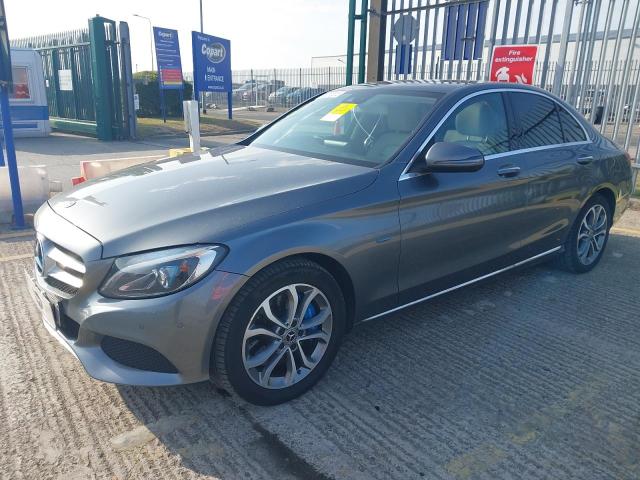 2017 MERCEDES-BENZ C350 SPORT PREMIUM + E AU C350E SPORT PREMIUM PLUS 4DR AUTO for sale at Copart CHESTER