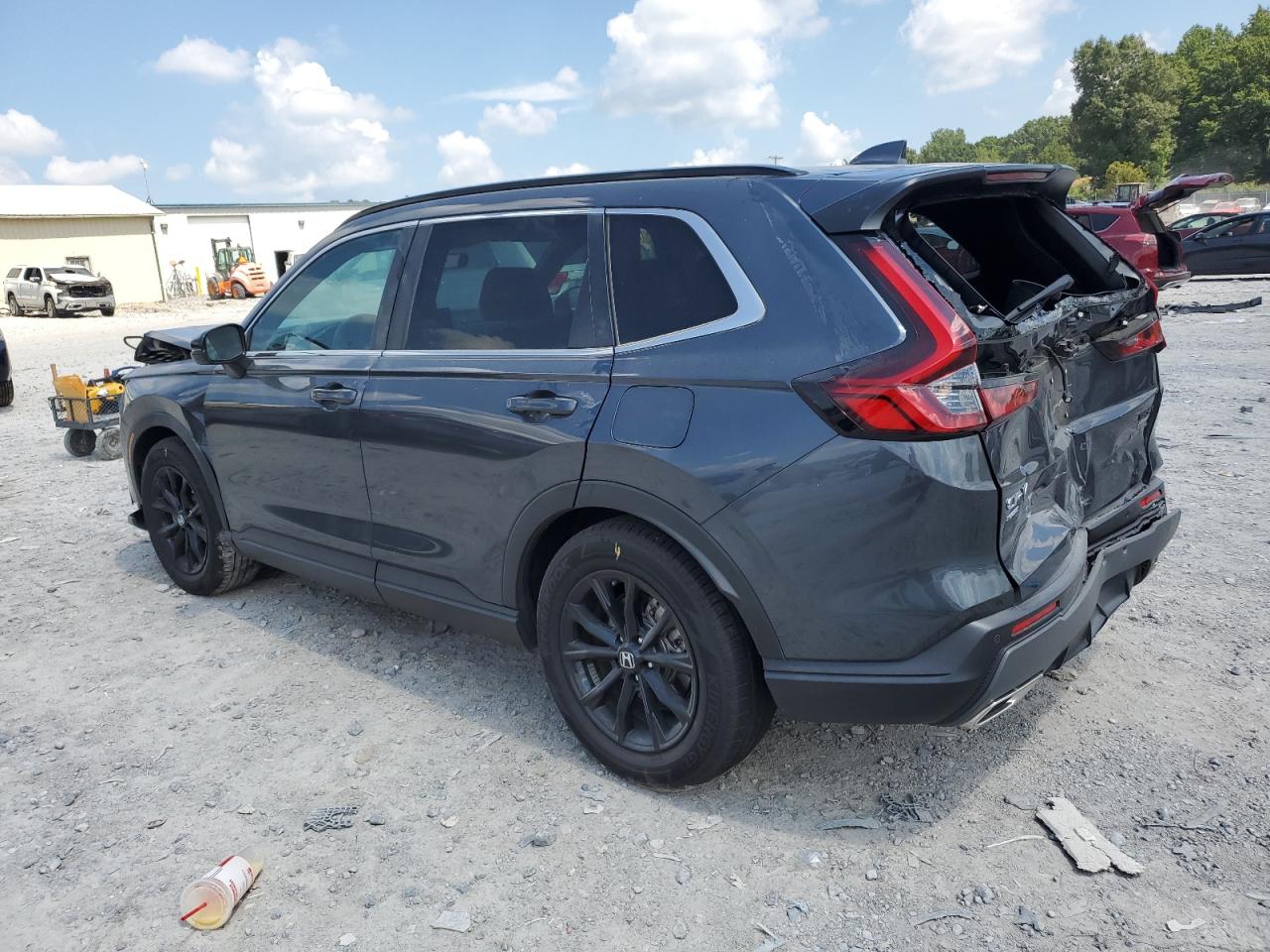 2025 Honda Cr-V Sport-L grey null hybrid 7FARS5H84SE025338 photo #3