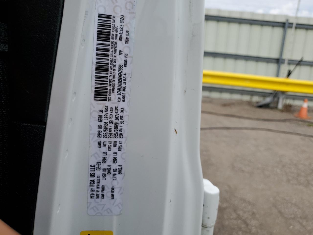 2021 Jeep Wrangler Unlimited Sport VIN: 1C4HJXDN6MW665020 Lot: 68104525