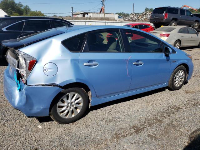  TOYOTA PRIUS 2012 Blue
