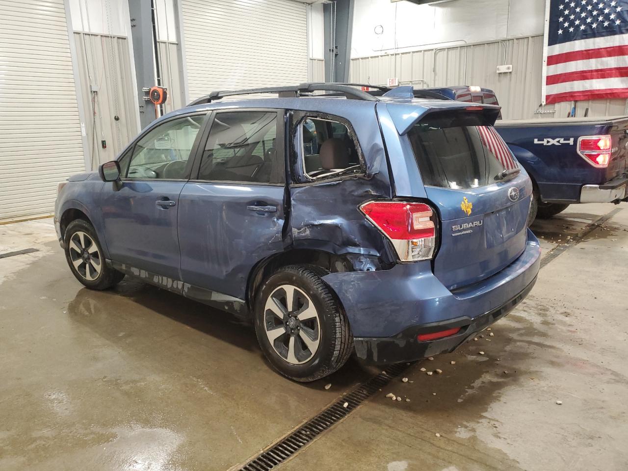 2018 Subaru Forester 2.5I Premium blue null gas JF2SJAGCXJH544182 photo #3