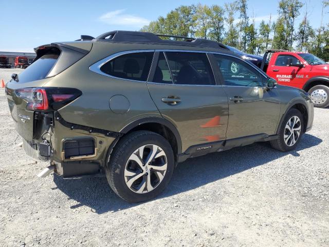  SUBARU OUTBACK 2021 Зеленый