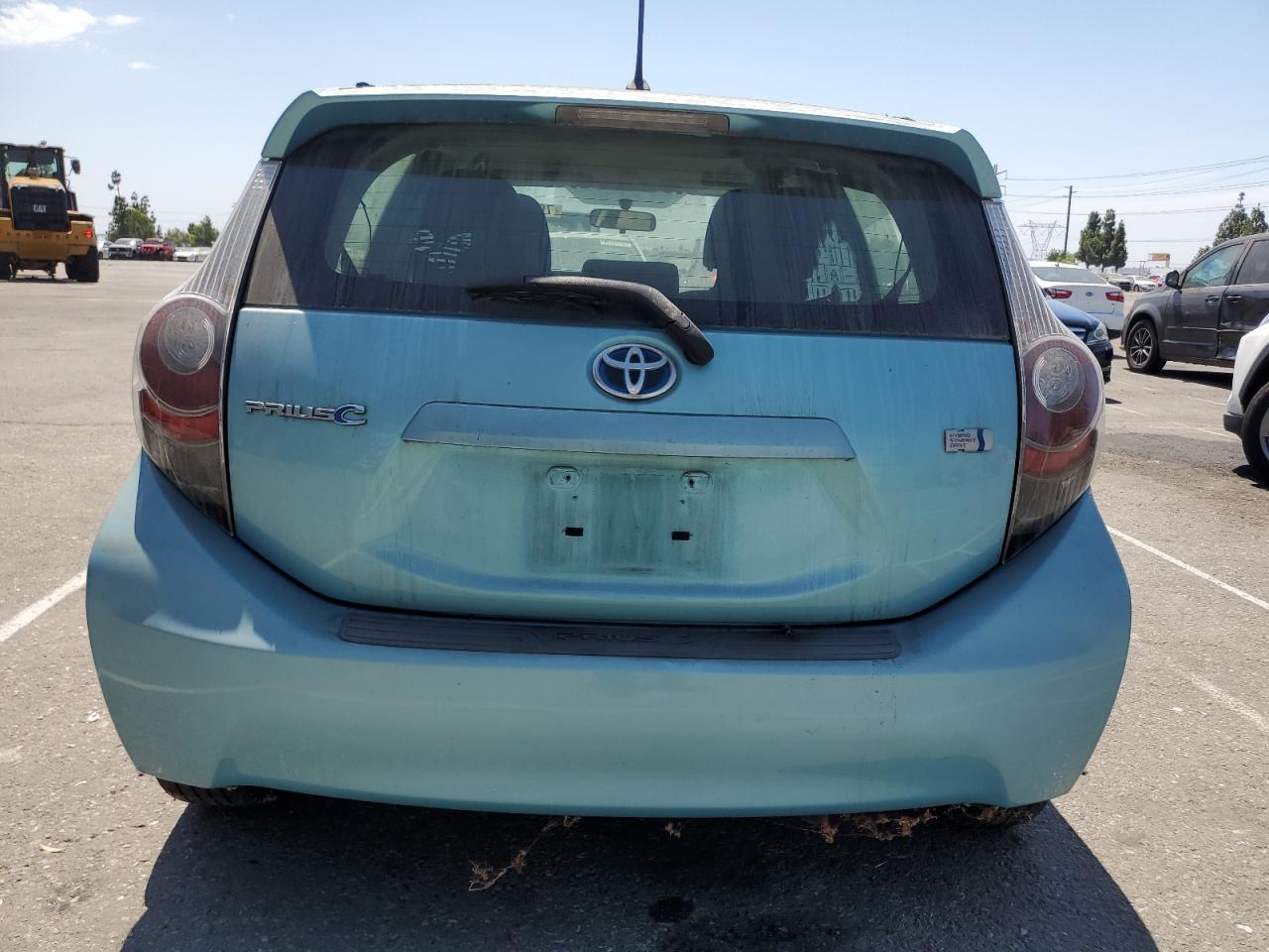 2012 Toyota Prius C VIN: JTDKDTB31C1006944 Lot: 70233625