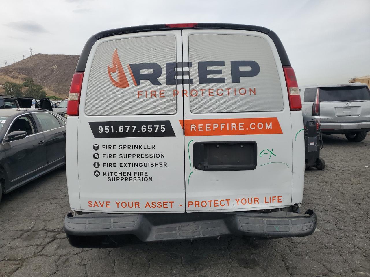 2017 Chevrolet Express G2500 VIN: 1GCWGAFF2H1120217 Lot: 70725165