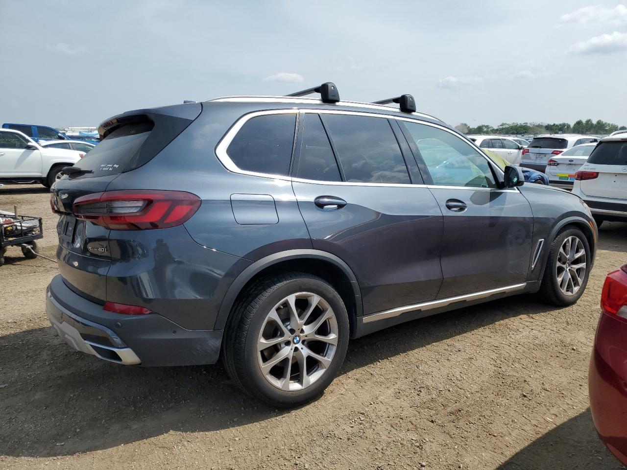 2022 BMW X5 xDrive40I grey null gas 5UXCR6C08N9K10560 photo #4