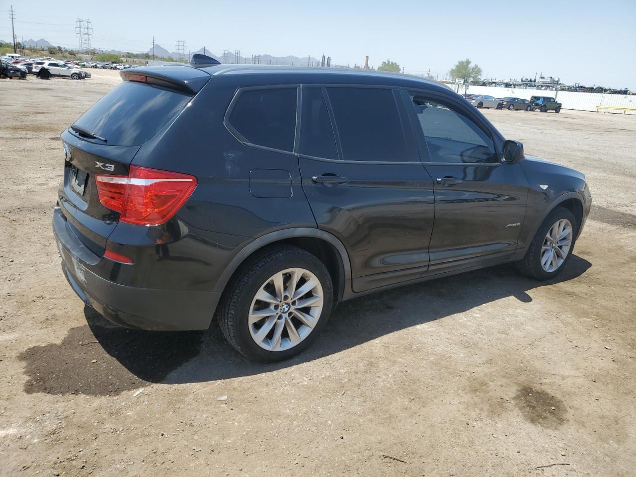 2014 BMW X3 xDrive28I black null gas 5UXWX9C50E0D16959 photo #4