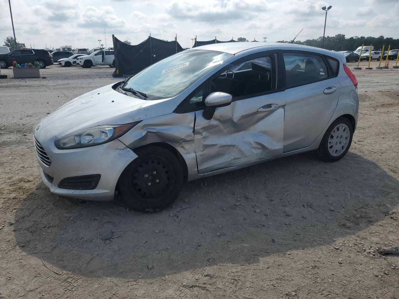 2016 Ford Fiesta S silver null gas 3FADP4TJ2GM169894 photo #1
