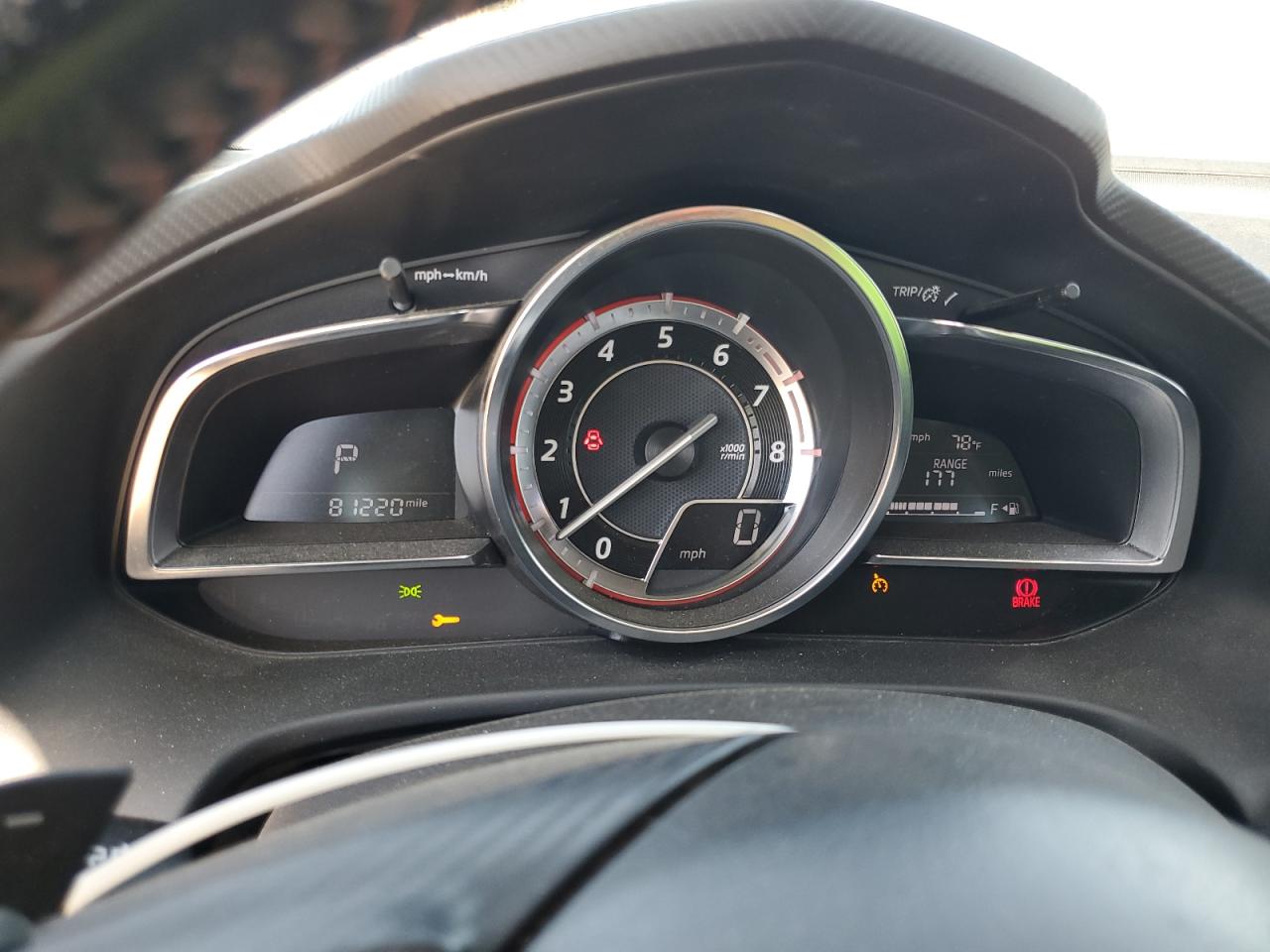 2014 Mazda 3 Touring VIN: JM1BM1L37E1192138 Lot: 68761145